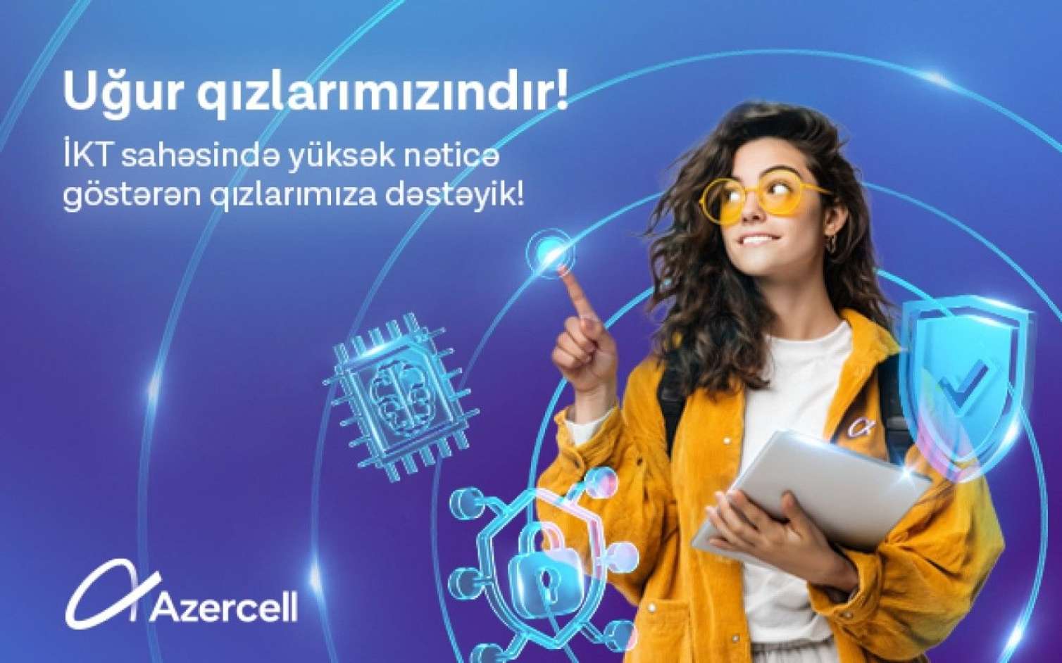 "Azercell" bu tələbə qızları təbrik etdi -  FOTO