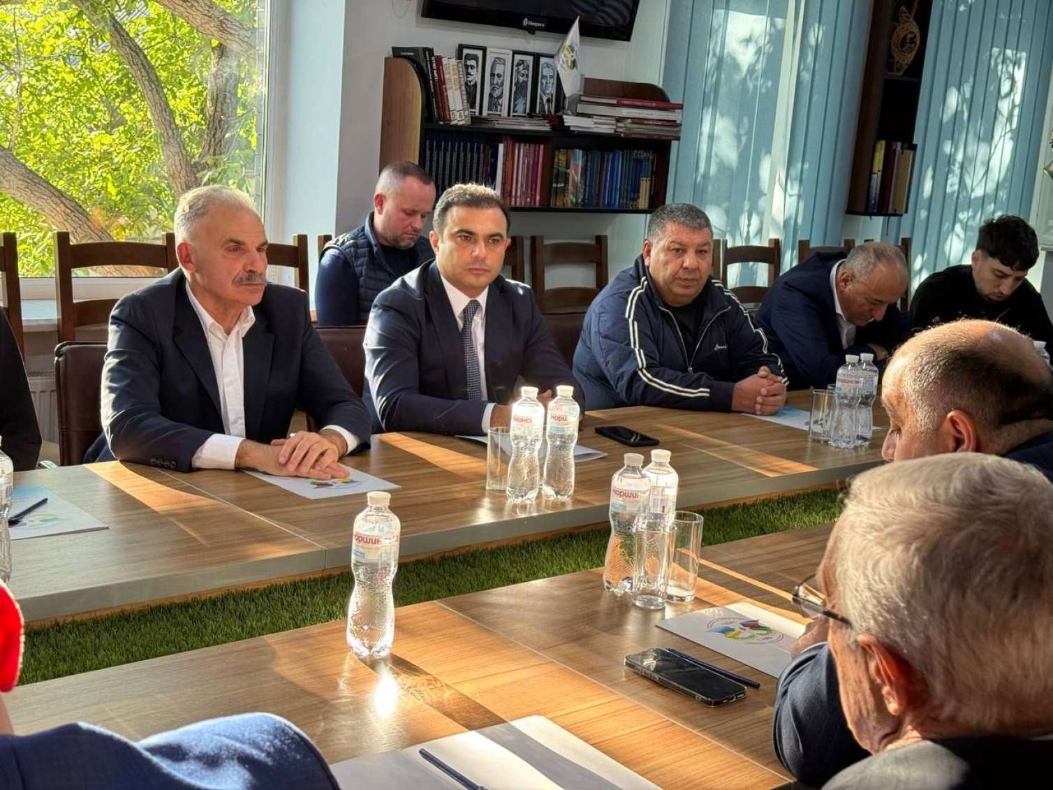 Ukraynanın Dövlət Xidmətinin rəhbəri Azərbaycan diasporunun qərargahında... - FOTO 