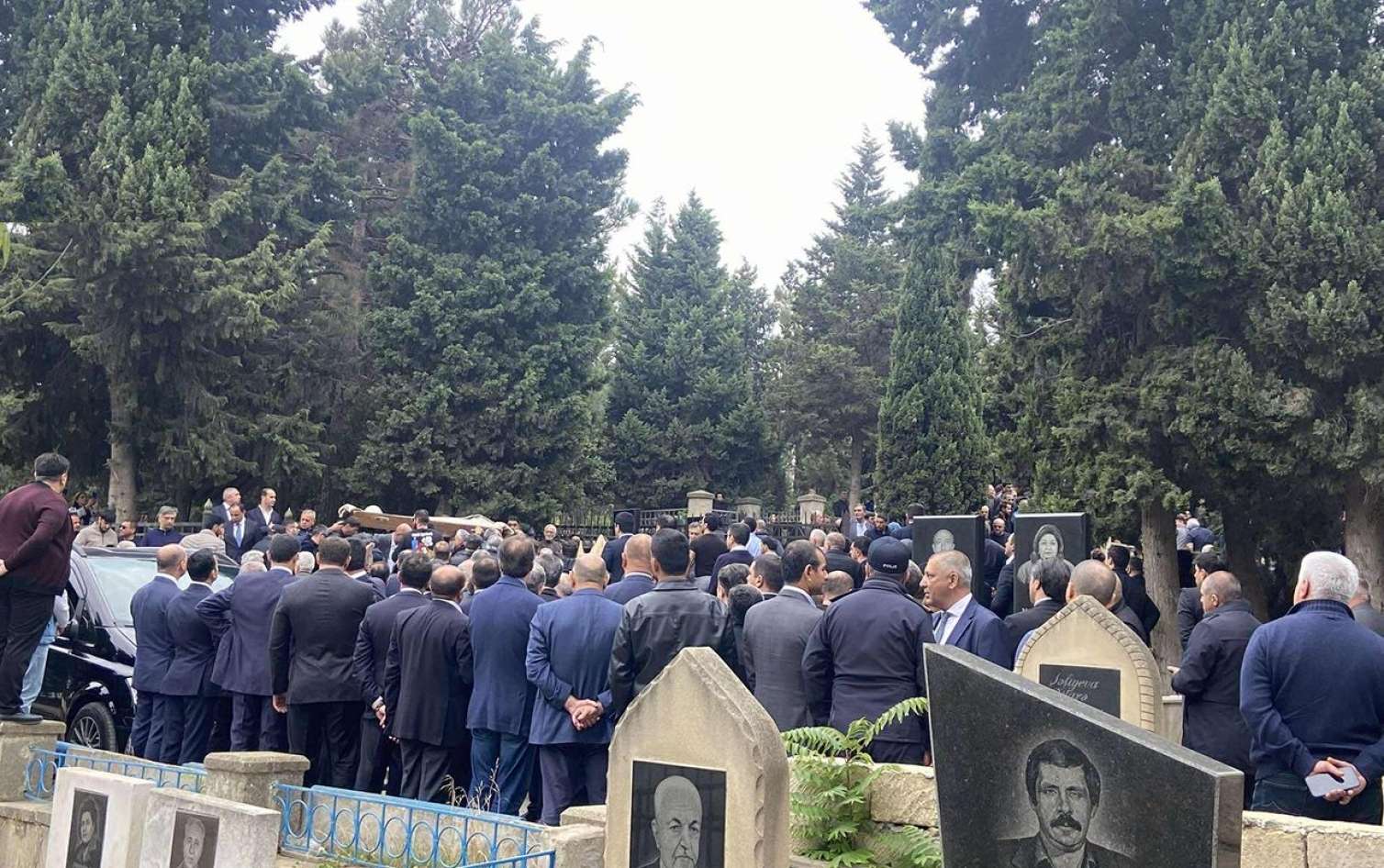 Cabir İmanov dəfn edildi - YENİLƏNİB - FOTO/VİDEO