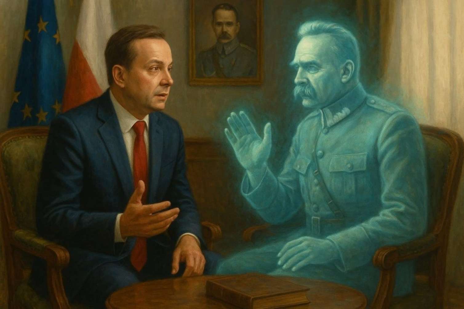 Polşa prezidenti ruhlarla danışır - Özü etiraf etdi 