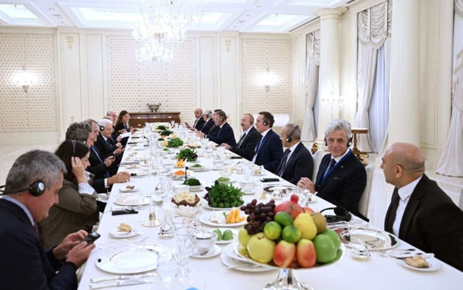Bakıda onun şərəfinə rəsmi ziyafət verildi 
