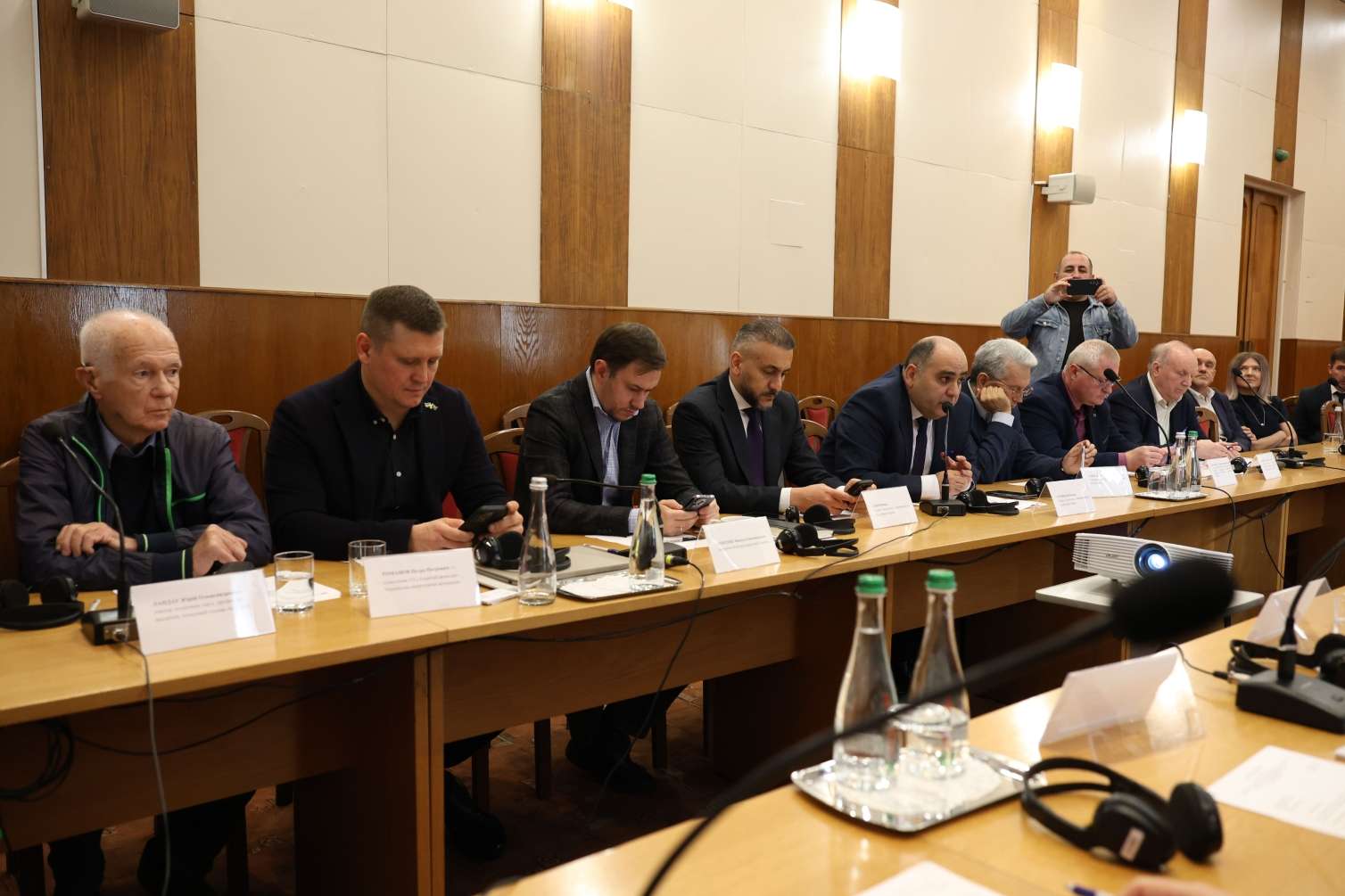 Azərbaycanda ilk 1000 MVt-lıq HESQ-in yerləşdirimə sxemi Kiyevdə təqdim edildi - FOTO