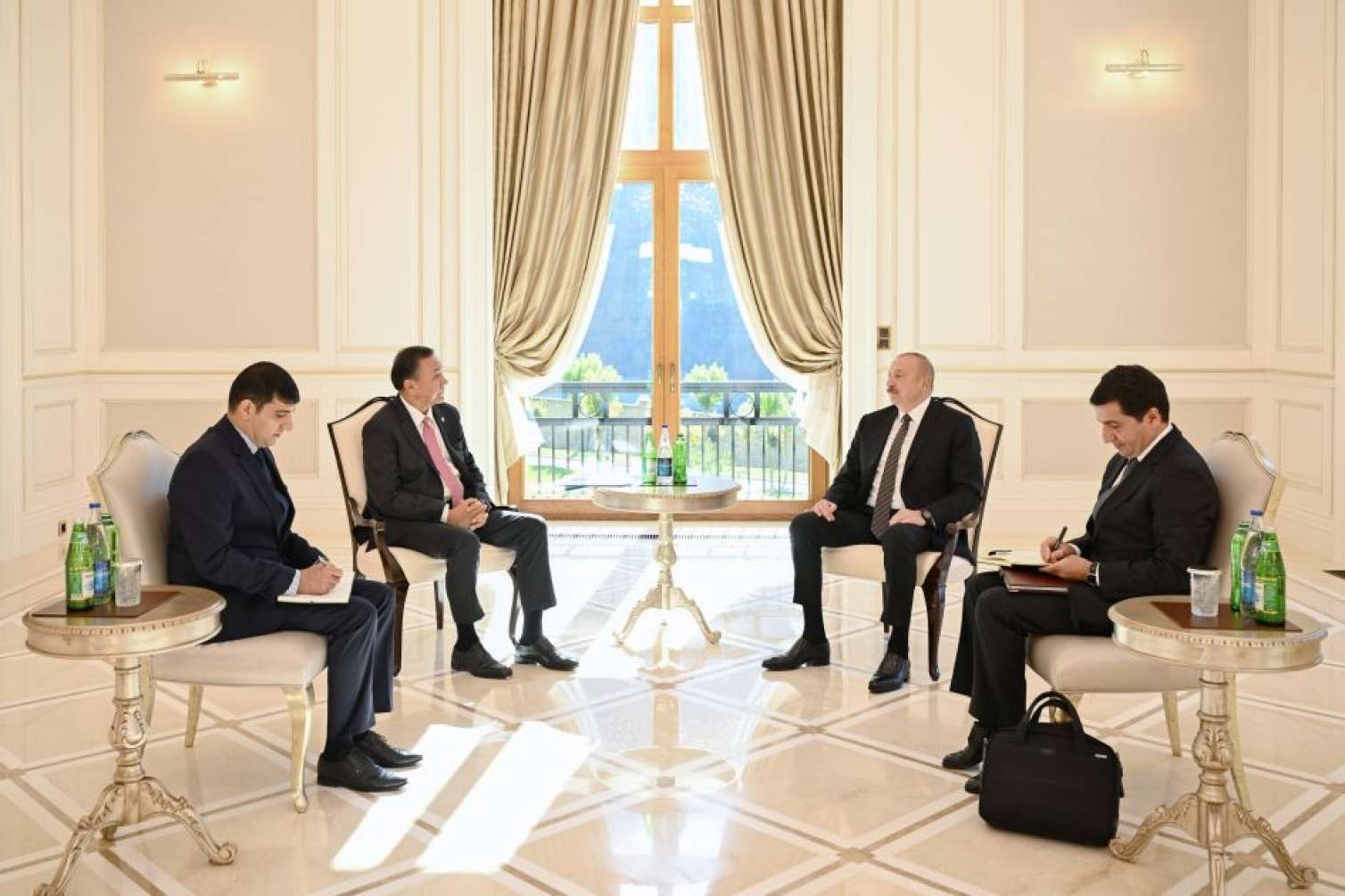 Prezident TDT-nin Baş katibini qəbul etdi - FOTO