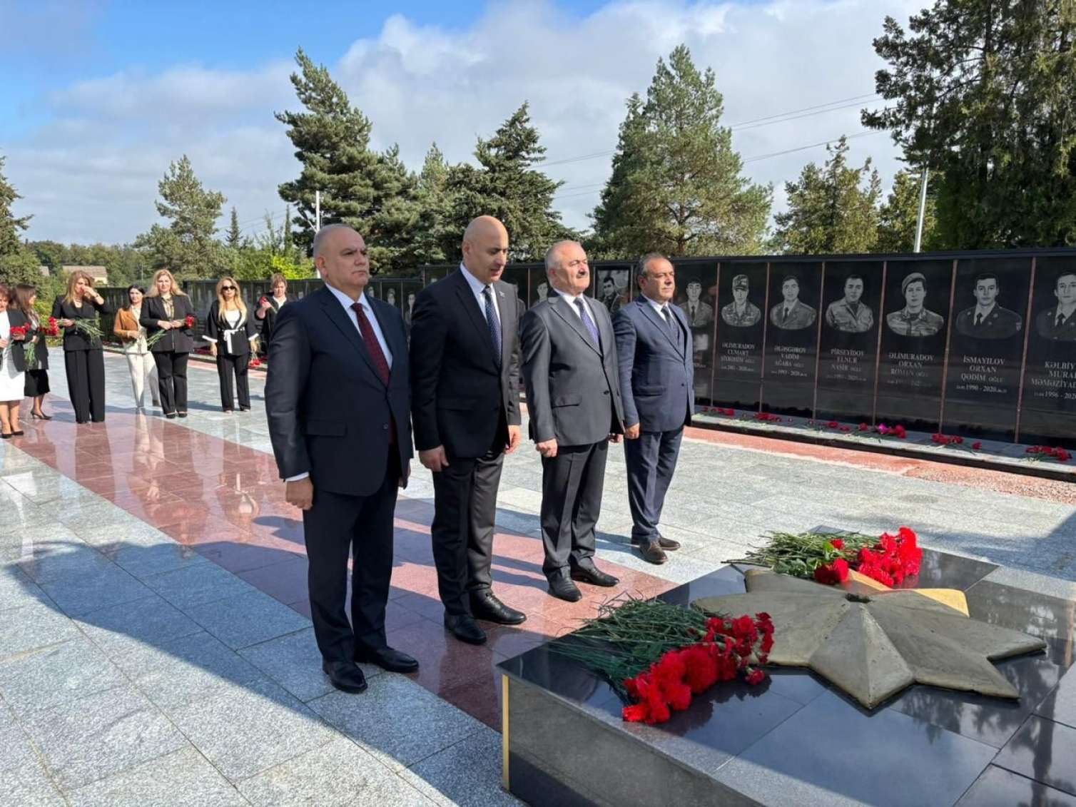 Qusarda şəhid ailələri və qazilər üçün aksiya keçirildi - FOTO