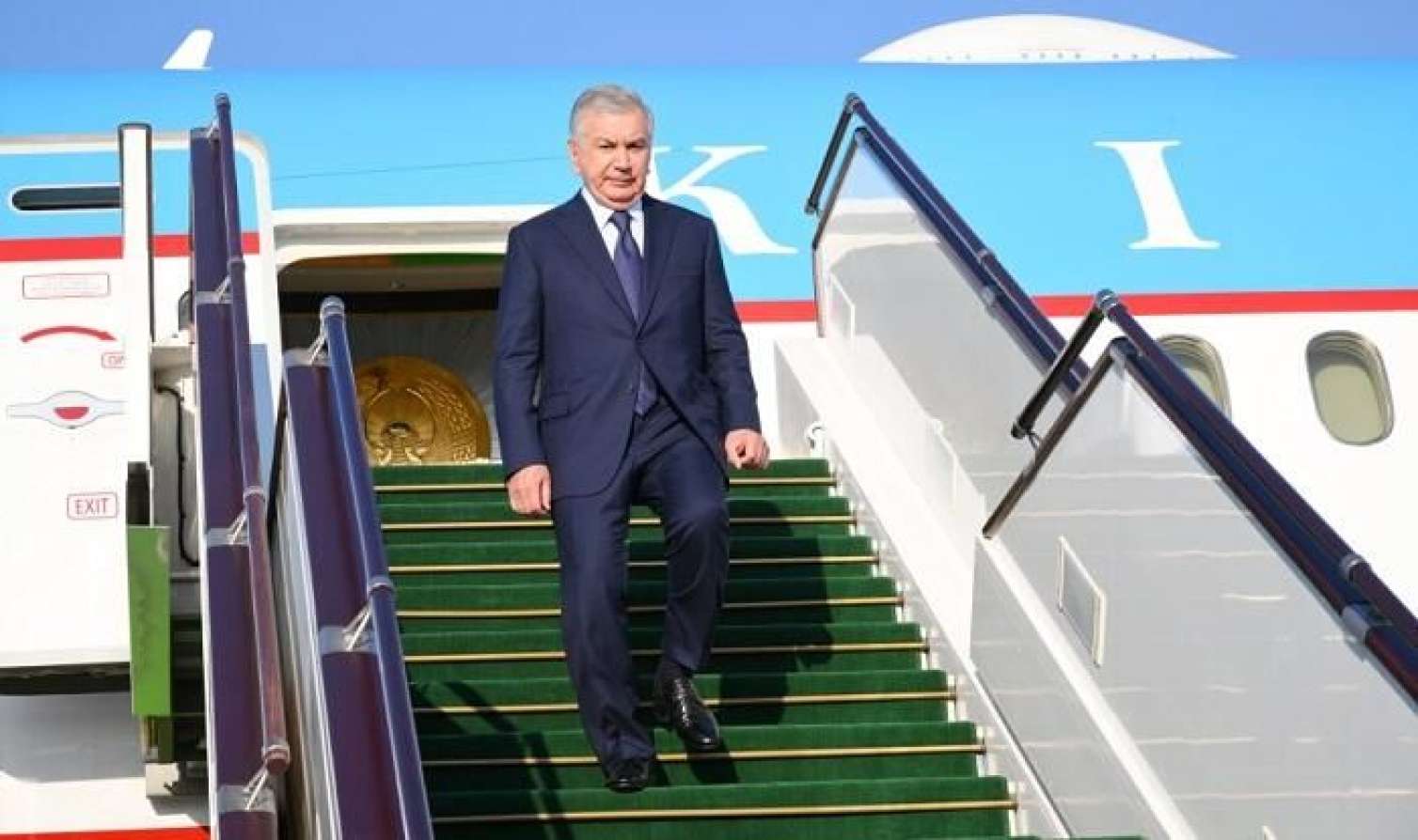 Özbəkistan Prezidenti də Azərbaycana gəldi 