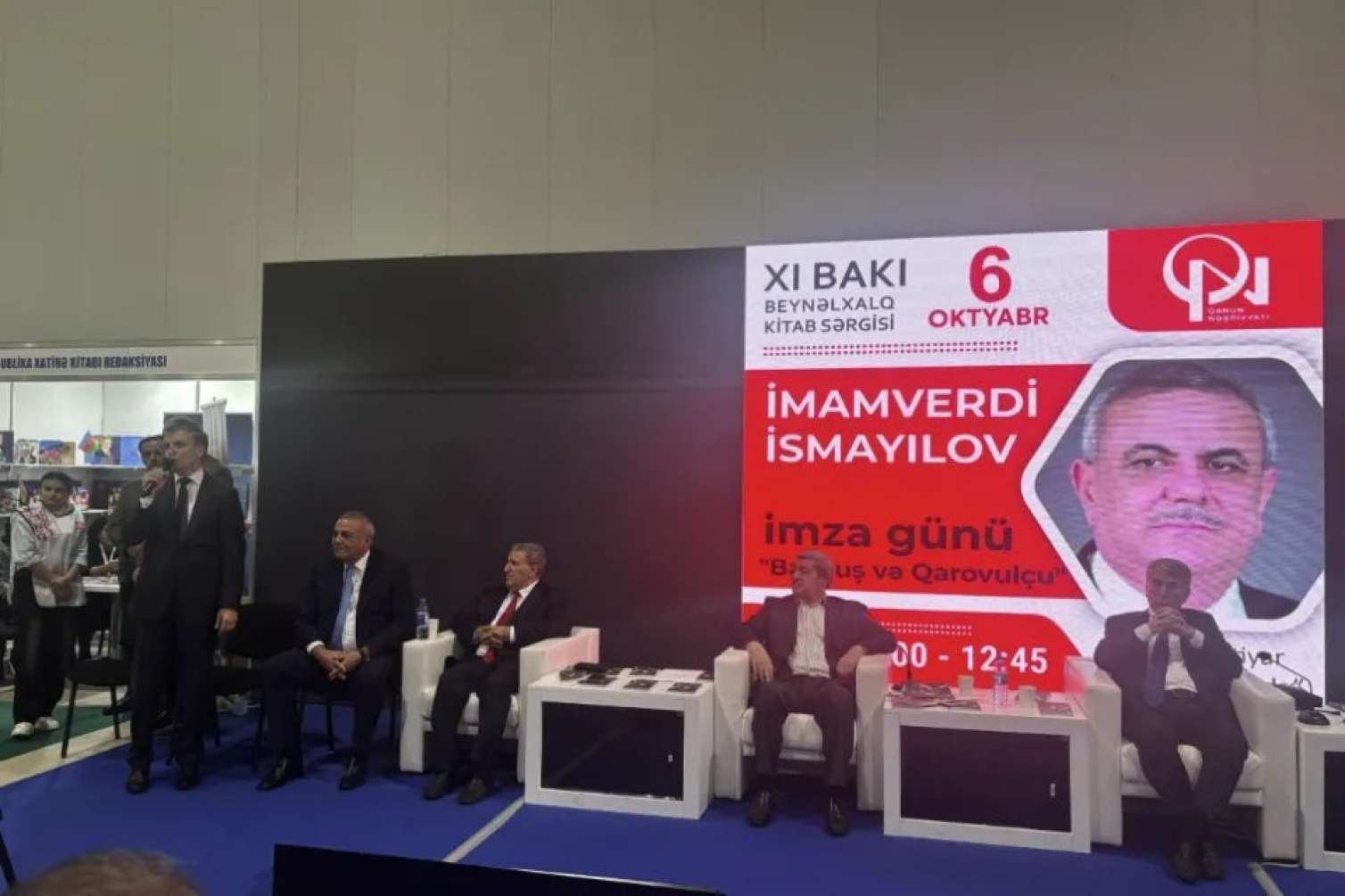 İmamverdi İsmayılovun “Bayquş və Qarovulçu” kitabının imza günü keçirildi - VİDEO