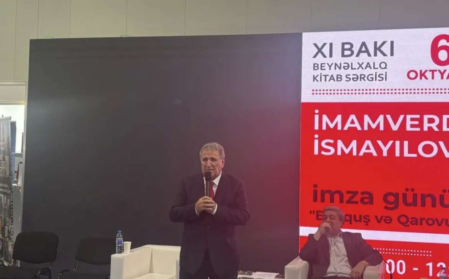 İmamverdi İsmayılovun “Bayquş və Qarovulçu” kitabının imza günü keçirildi - VİDEO