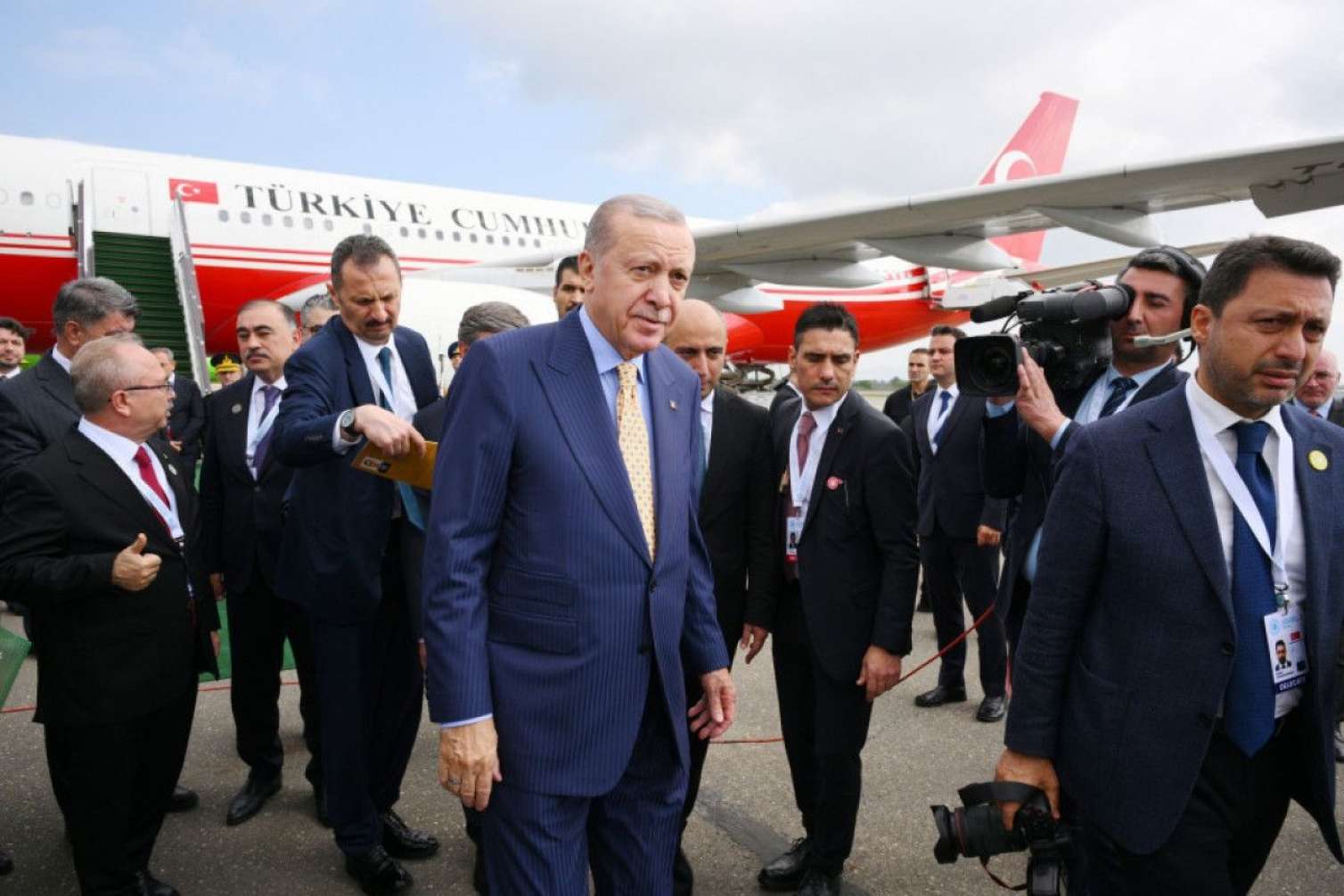 Ərdoğan Azərbaycana gəldi - FOTO 