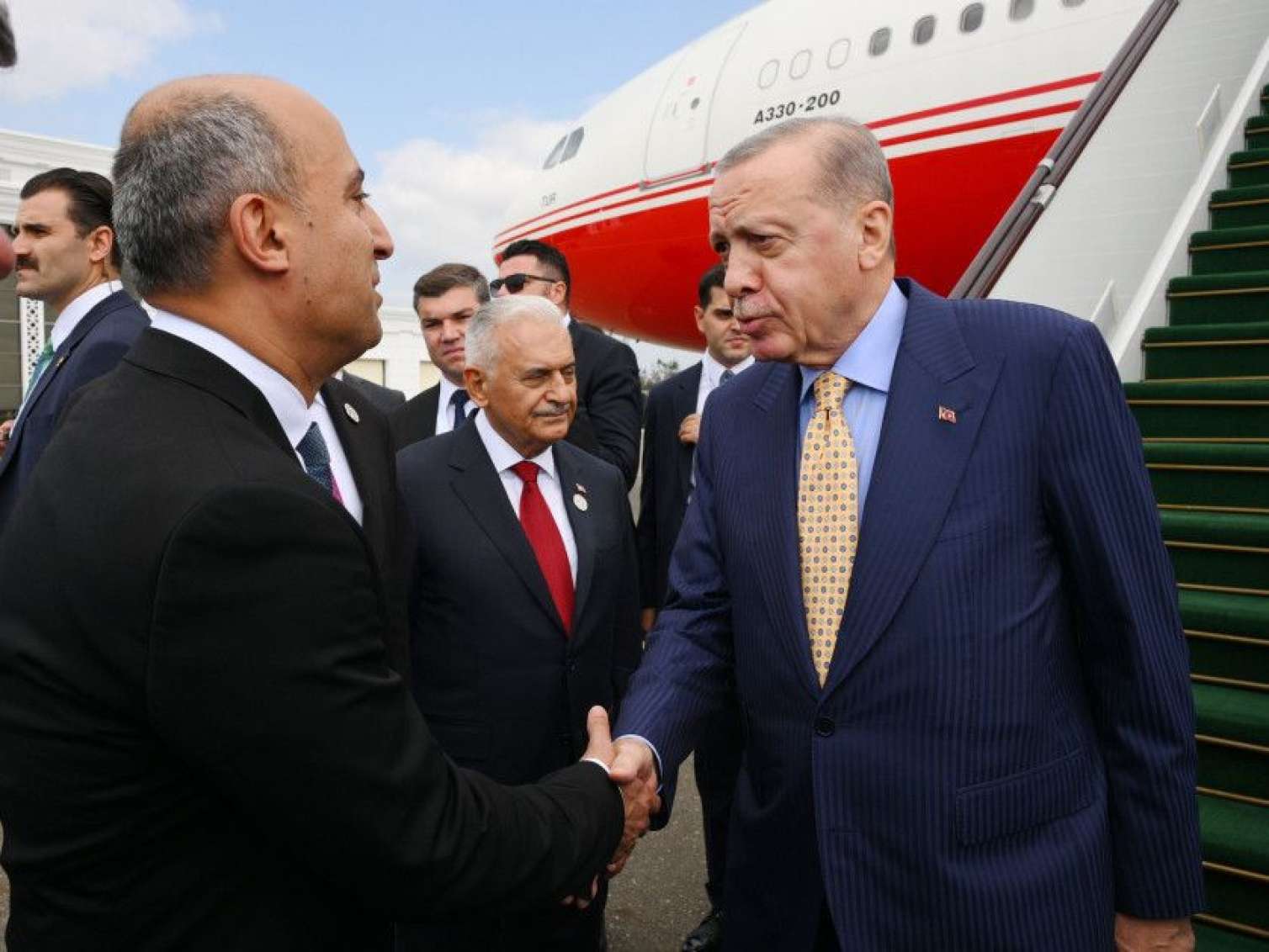 Ərdoğan Azərbaycana gəldi - FOTO 