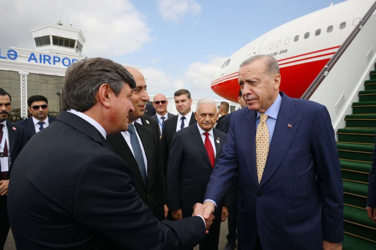 Ərdoğan Azərbaycana gəldi - FOTO 