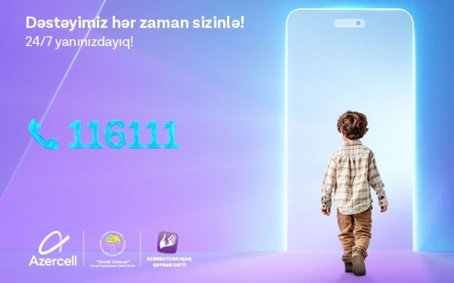 "Azərbaycan Uşaq Qaynar Xətti”nə 1600-ə yaxın müraciət daxil olub 