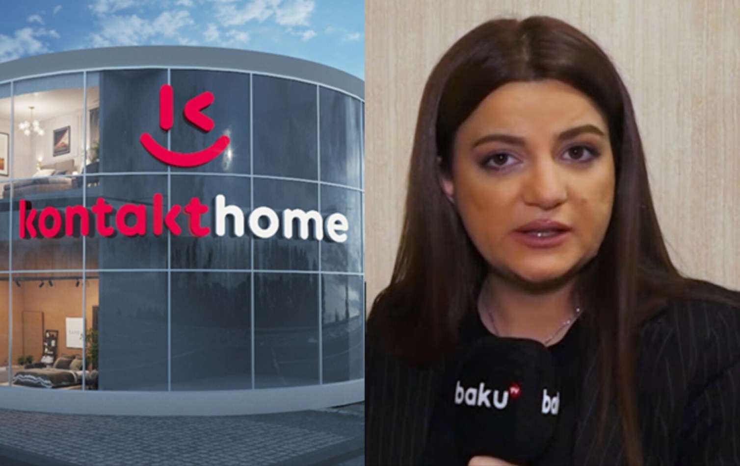 Aparıcı "Kontakt Home"u rüsvay etdi - 8 qəpik borc qalmaqalı - VİDEO  