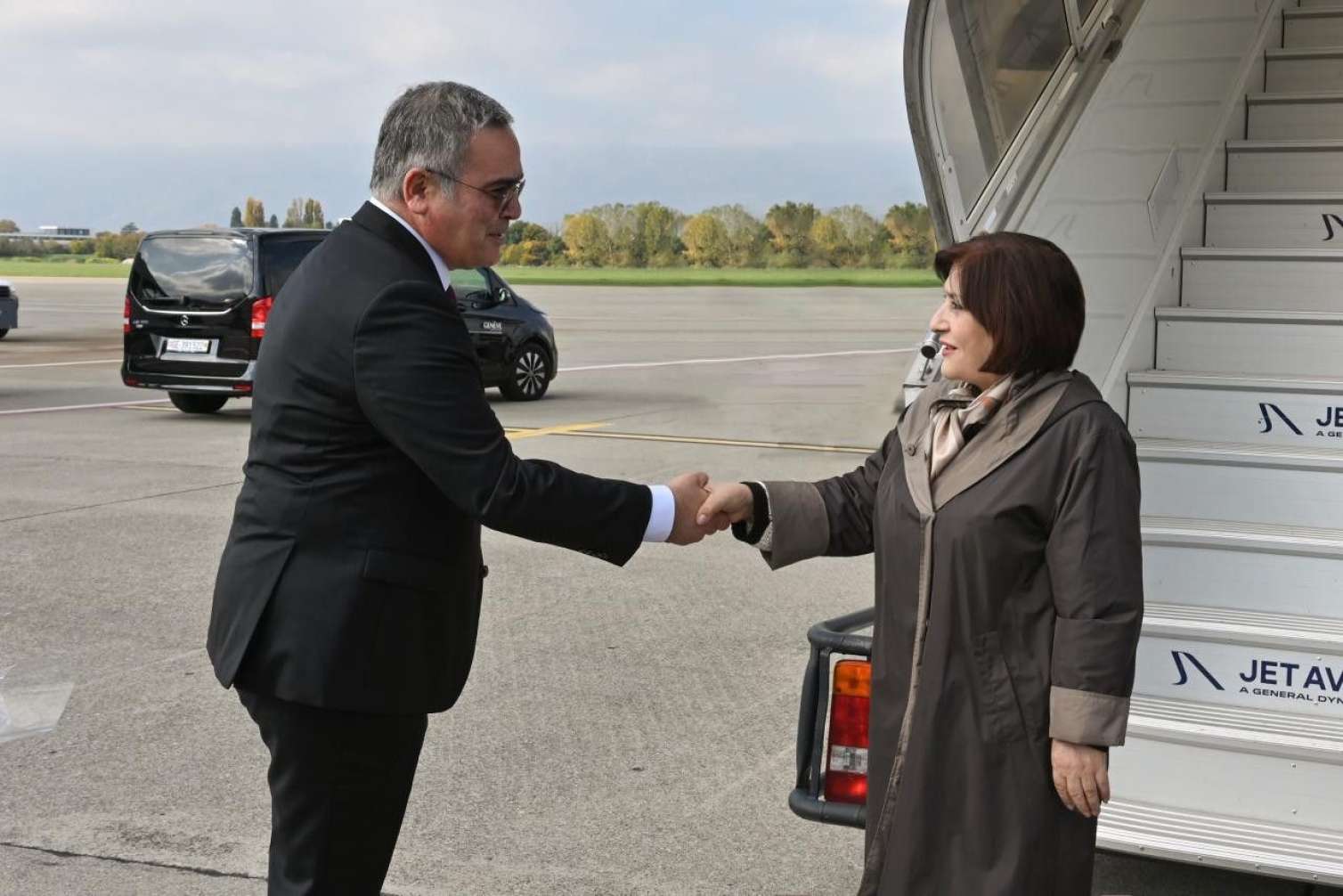 Sahibə Qafarova İsveçrədə - Foto 
