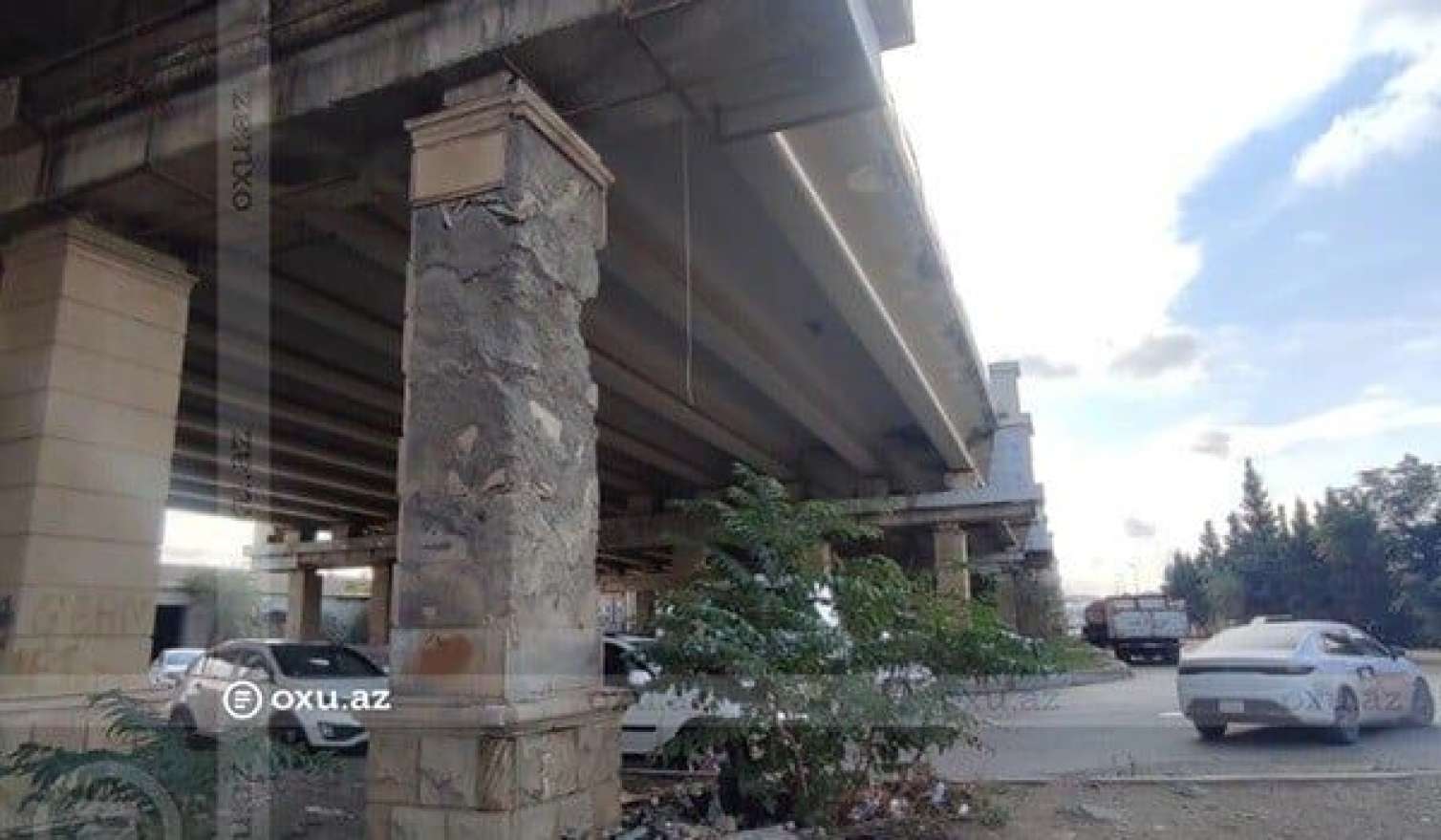 "Çermet" körpüsündə çatlar yaranıb? - Foto 