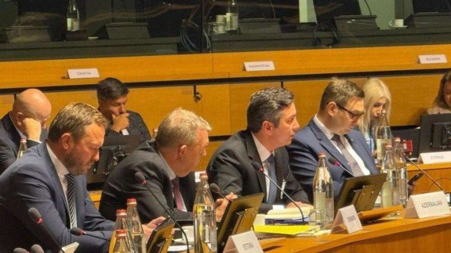 Yalçın Rəfiyev Aİ-nin yüksək səviyyəli toplantısına qatıldı - Foto 