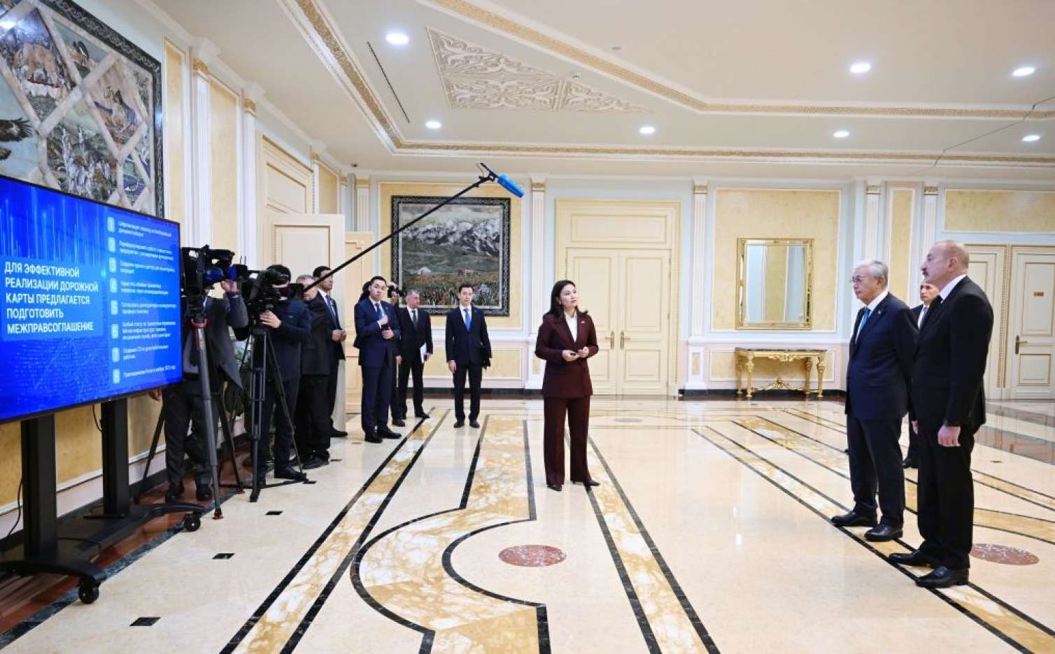 “Orta dəhlizin inkişafı” birgə layihəsi təqdim edildi - FOTO