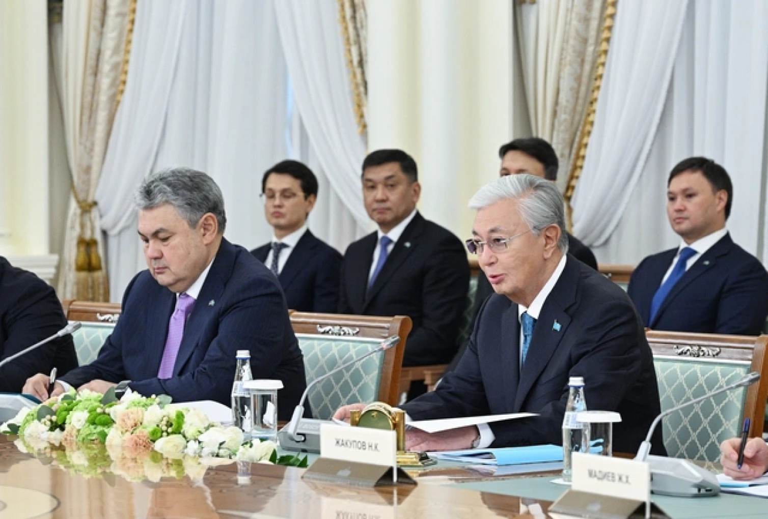 Əliyev Astanada: mühüm iclas keçirildi  - FOTO