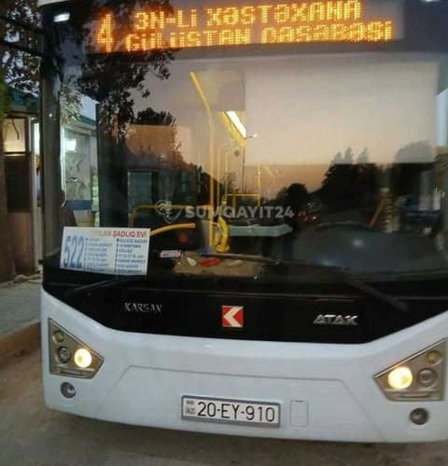 Sumqayıtda yeni avtobuslar niyə yığışdırılıb? – AYNA-dan açıqlama 