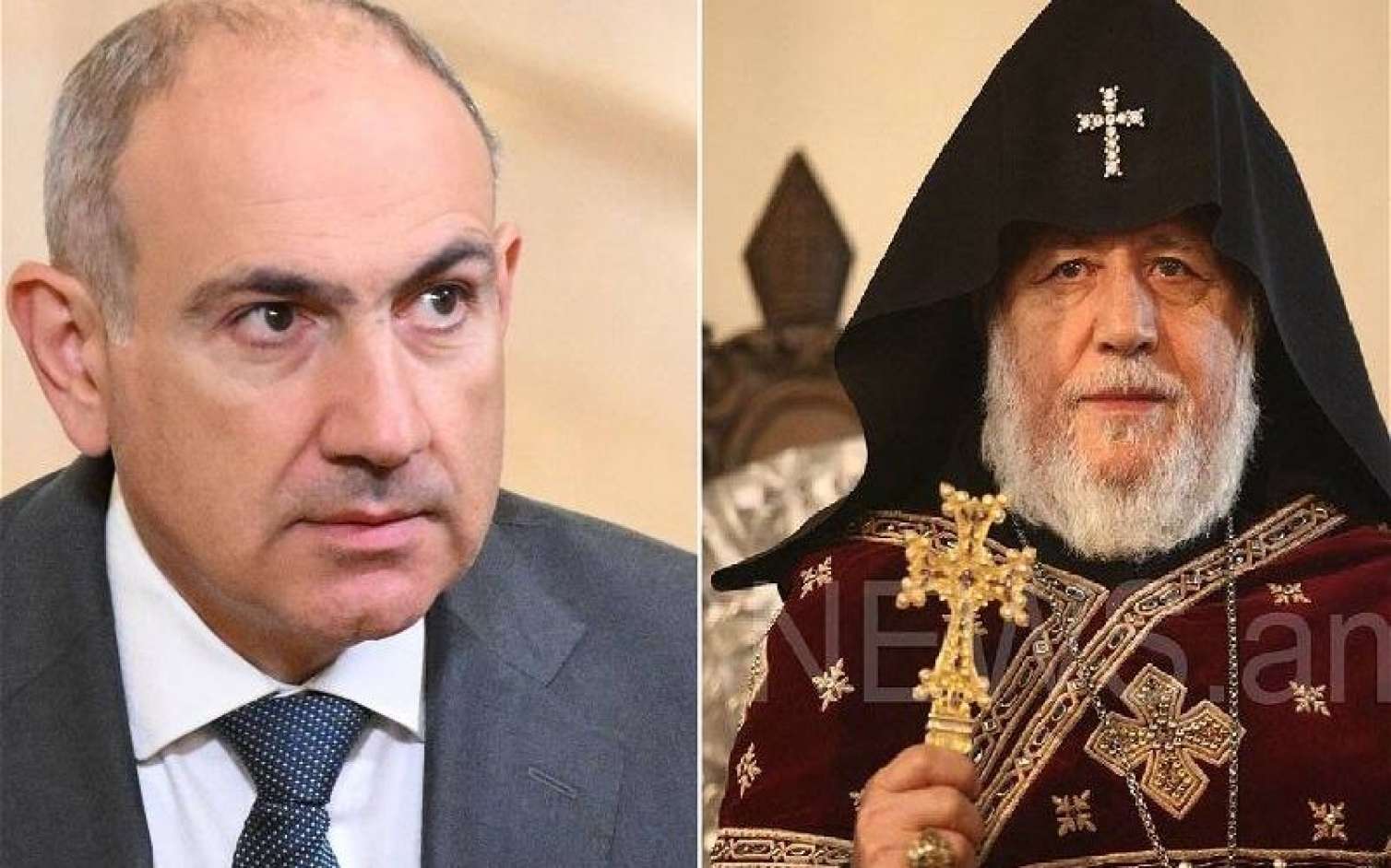 Paşinyan katolikosu rütbəsindən məhrum etdi 