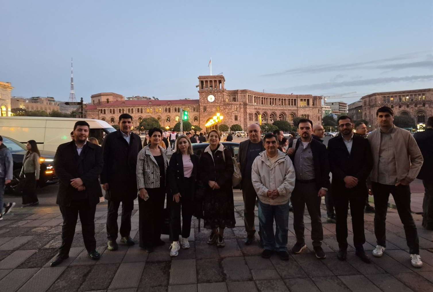 Azərbaycanın QHT rəhbərləri İrəvanda - FOTO 