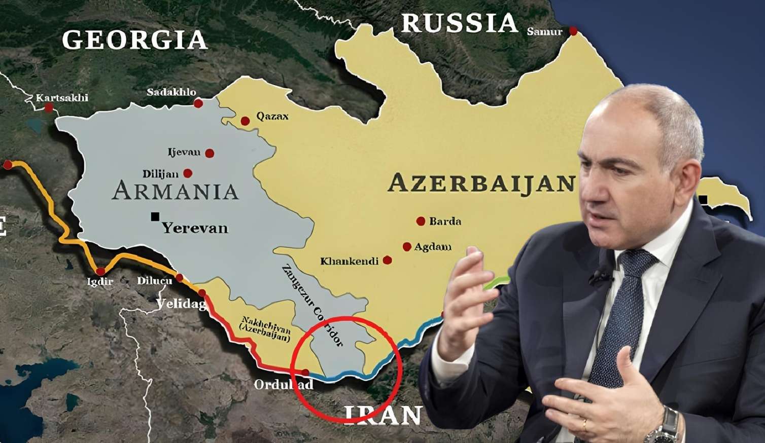 Paşinyandan Zəngəzur dəhlizi barədə mühüm AÇIQLAMA:  Azərbaycan üçün maneəsiz OLACAQ... 