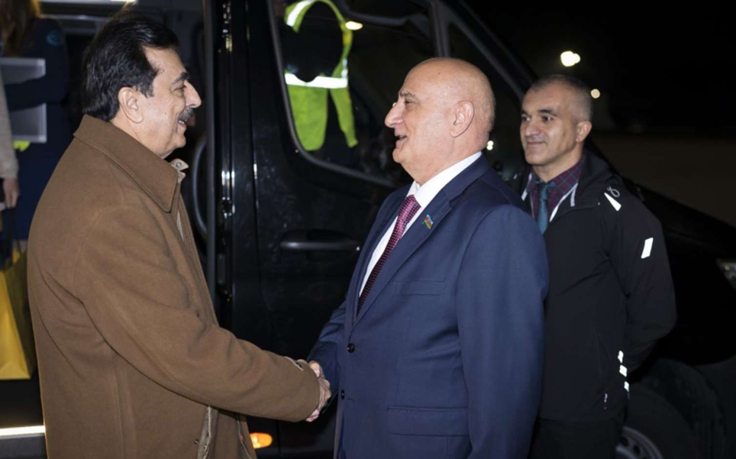 Pakistan Senatının sədri Bakıdadır - Foto 