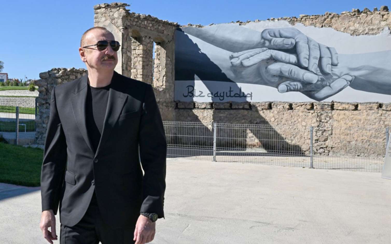 Prezident Cəbrayıldadır  - FOTO