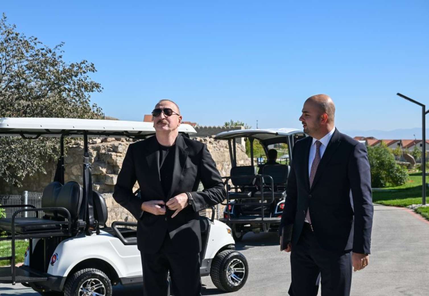 Prezident Cəbrayıldadır  - FOTO Prezident Cəbrayıldadır  - FOTO