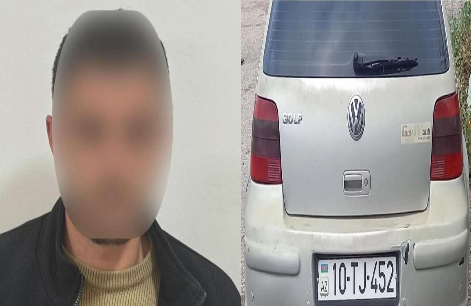 Narkotikin təsiri altında maşın sürən qazi SAXLANILDI 