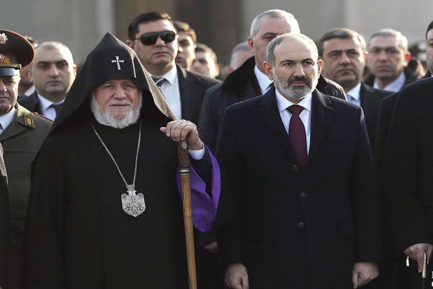 Paşinyan "Ermənistanda Katalikos yoxdur" 