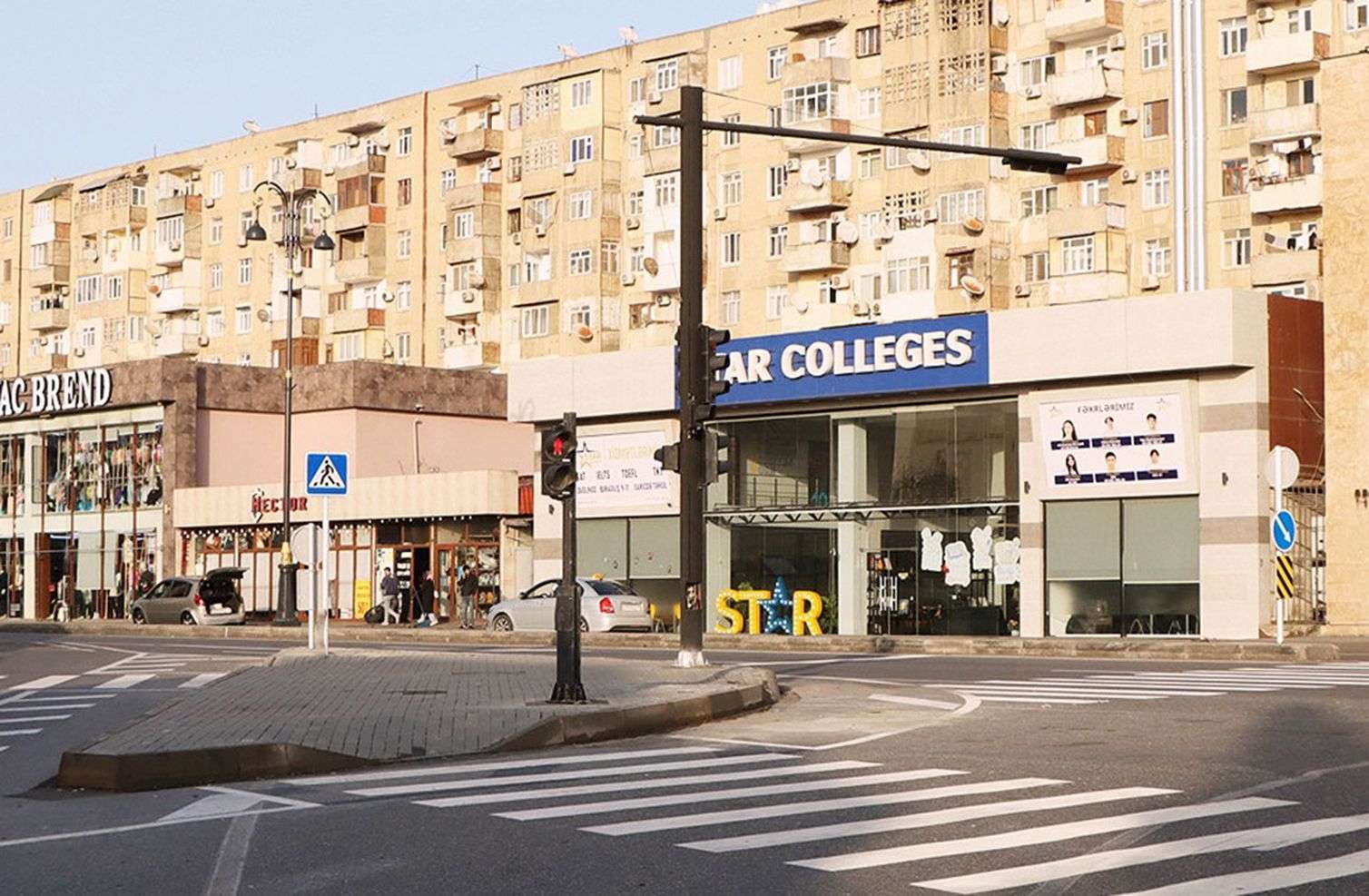 İki küçənin kəsişməsində yenilik – FOTO 