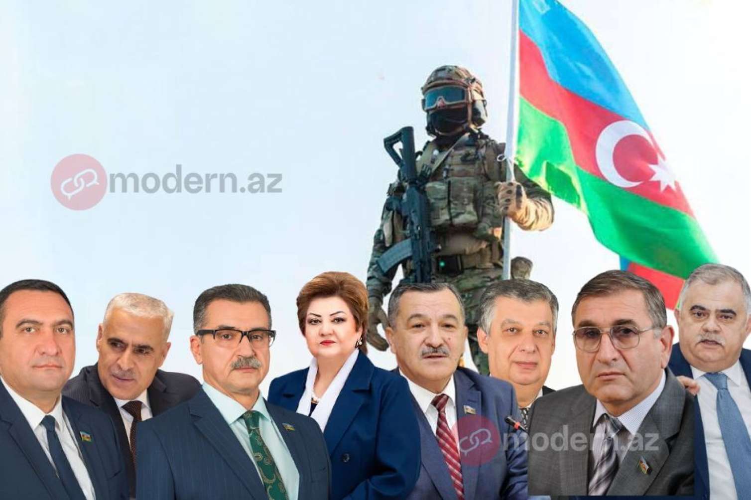 Övladı əsgərliyə gedən DEPUTATLAR 