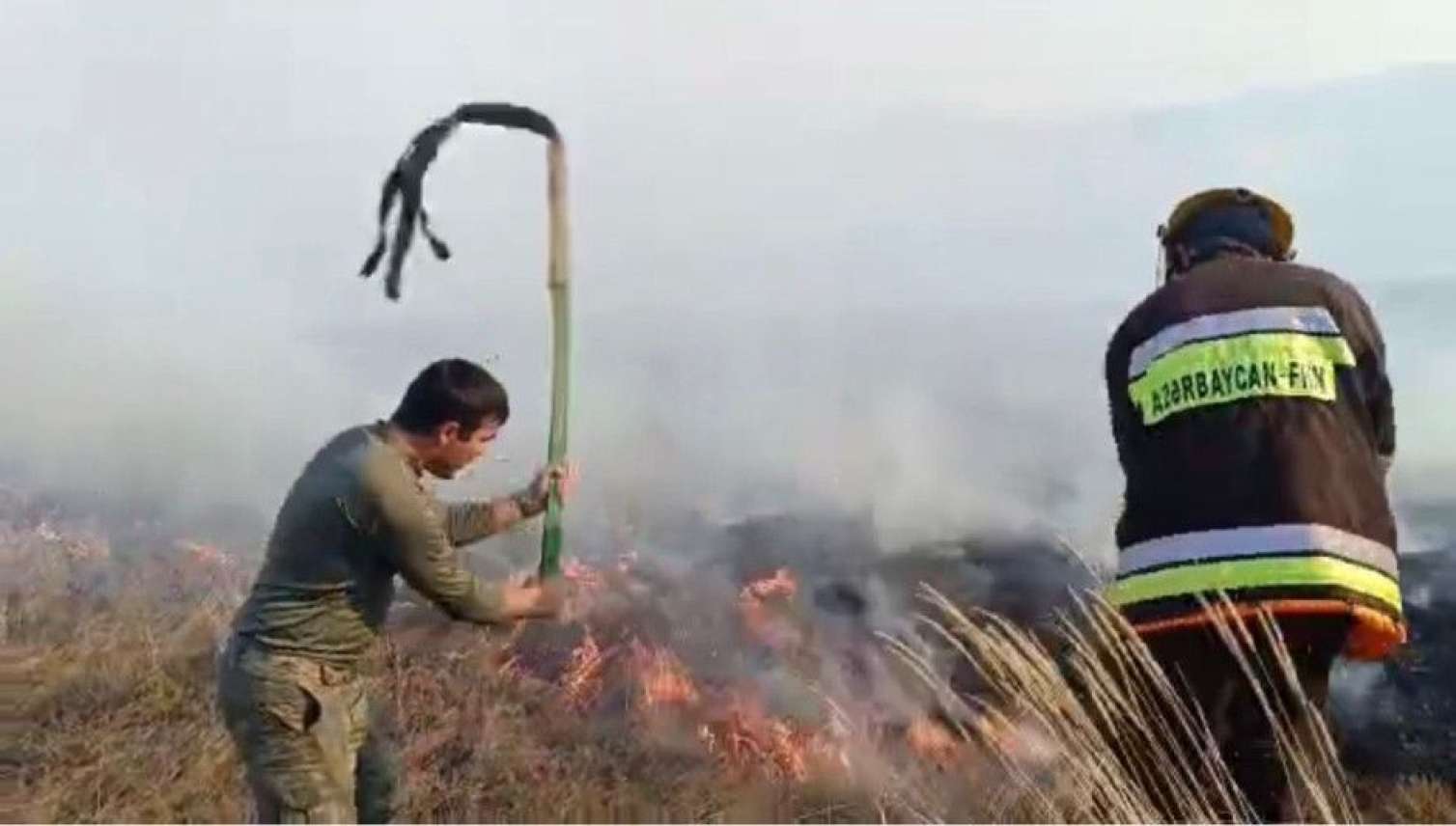 Gədəbəy dağlarında yanğın – VİDEO 