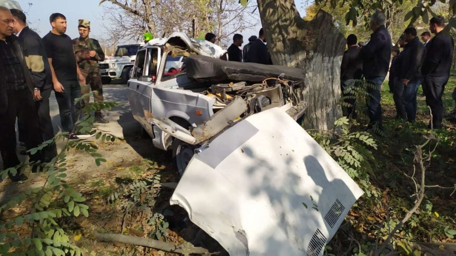 Toy karvanı qəza törətdi: 1 ölü, 1 yaralı - VİDEO 