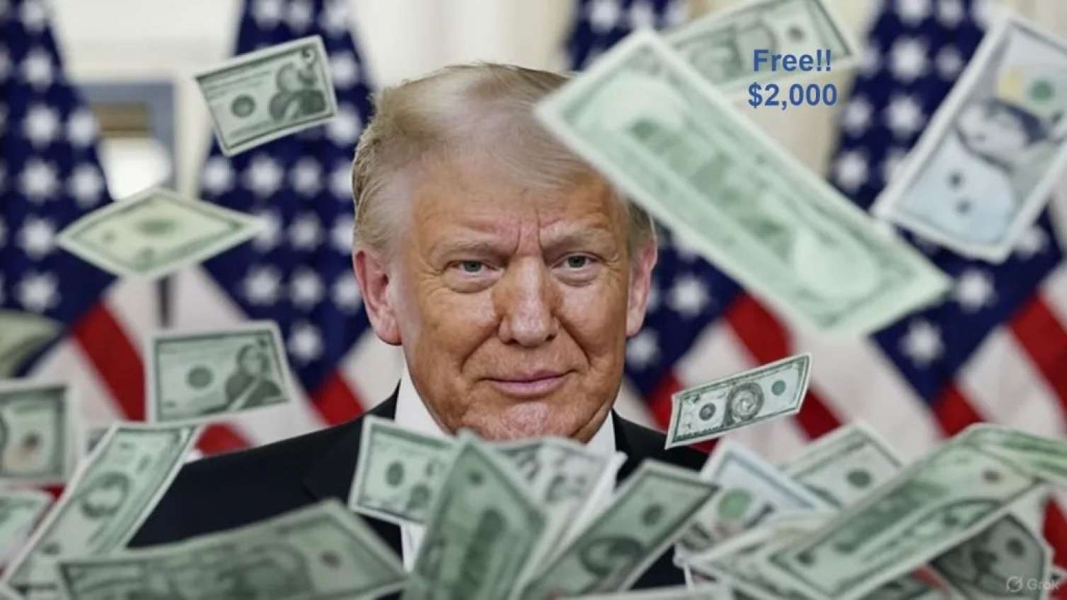 Hər adama 2000 dollar – Tramp kassanın ağzını açır 