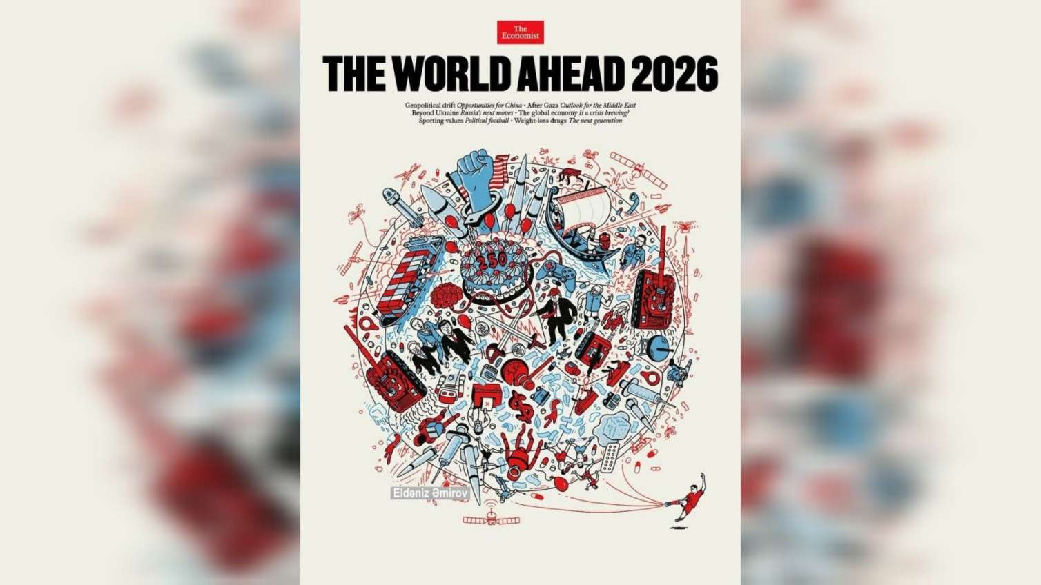 "Raketlər, çiplər və protestlər 2026-cı ilin mürəkkəb olacağını göstərir" - İqtisadçı 