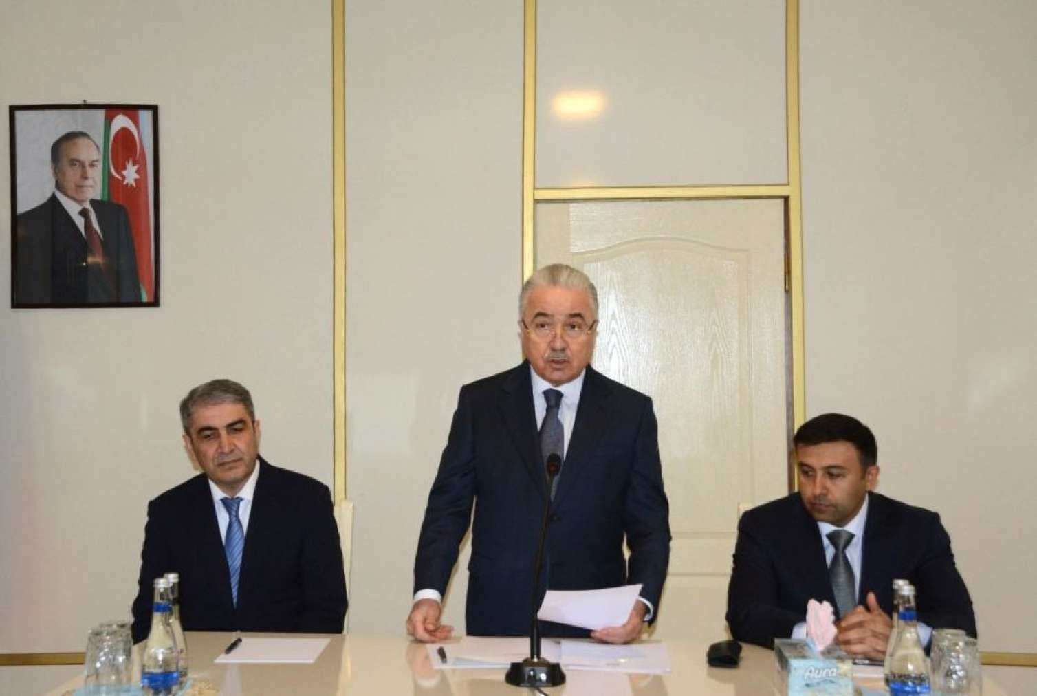 Göyçayın yeni icra başçısı kollektivə təqdim olundu - FOTO 