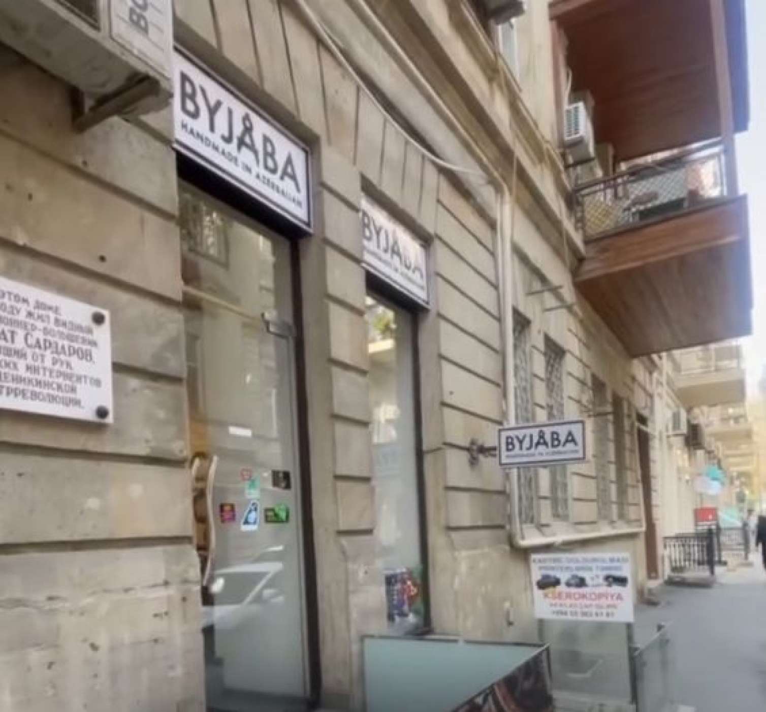 Bu mağaza Cabir İmanovun imiş – VİDEO 