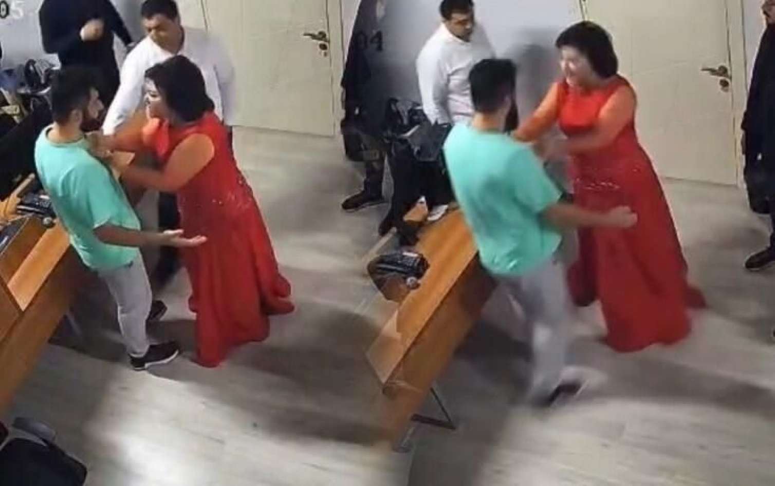 Telli Borçalının hücum çəkdiyi mühafizəçi DANIŞDI - FOTO 