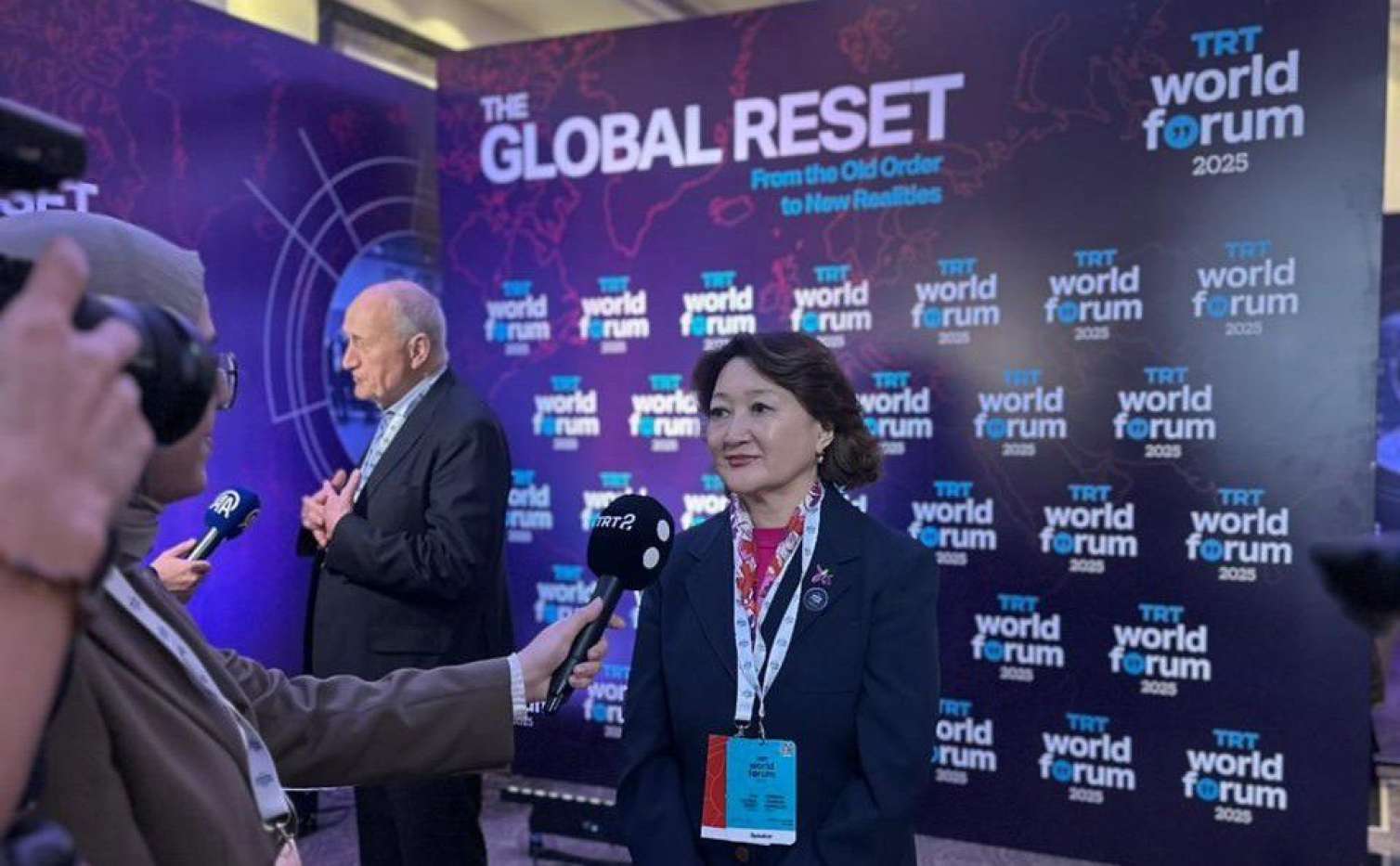 Aktoti Raimkulova "TRT WORLD FORUM 2025"də iştirak etdi  