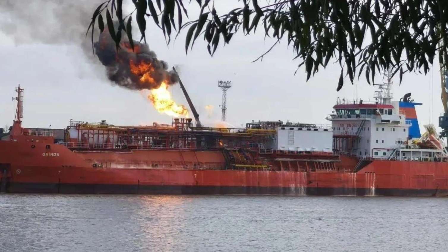 Rusiya bu dəfə Türkiyə gəmisini vurdu - VİDEO 