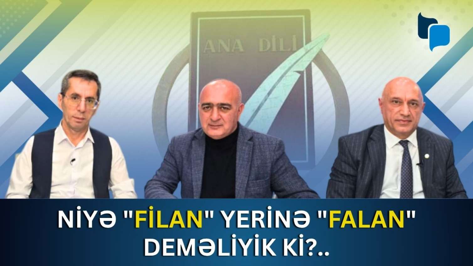 Dili sosial şəbəkədəki fəhlə yox, ziyalı korlayır - VİDEO 