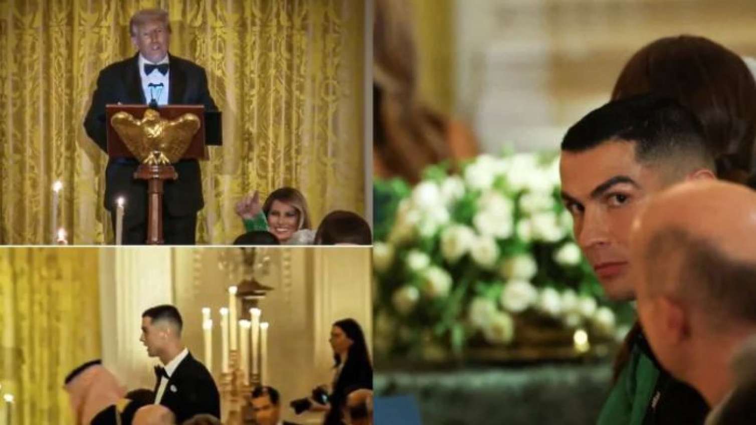 Tramp Ronaldo ilə görüşdə: "Oğlum bundan sonra mənə daha çox hörmət edəcək" -FOTOLAR