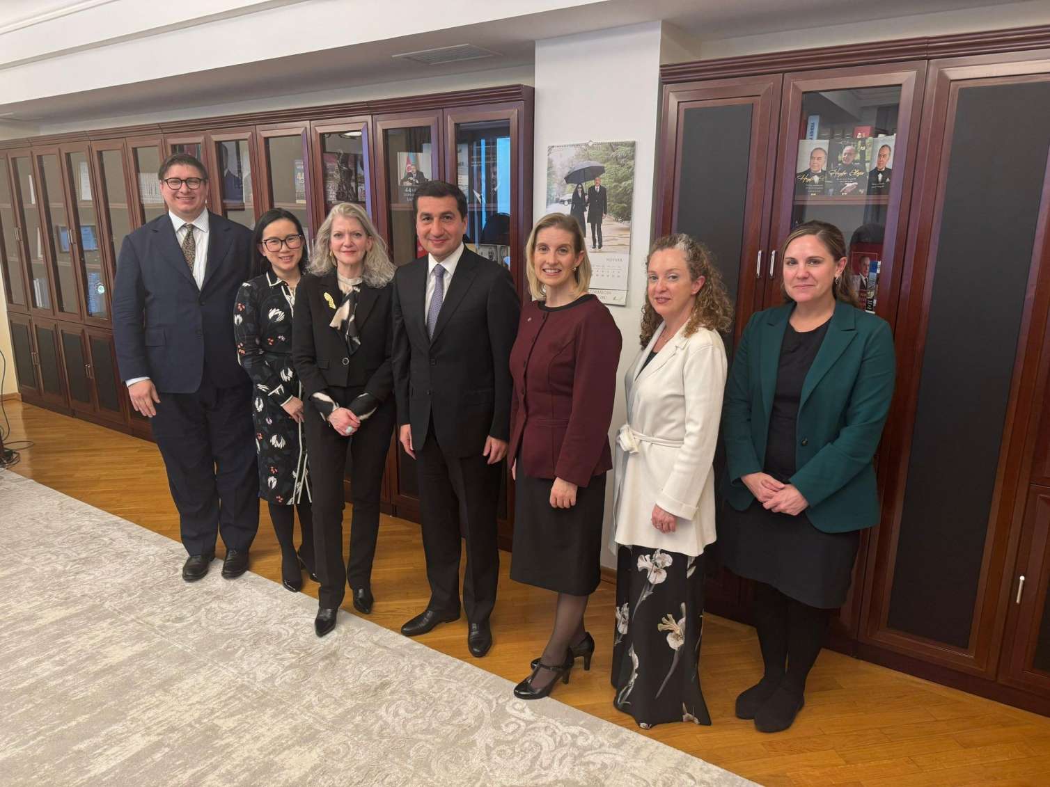 Hikmət Hacıyev Dövlət katibinin müavini ilə görüşdü – FOTO 