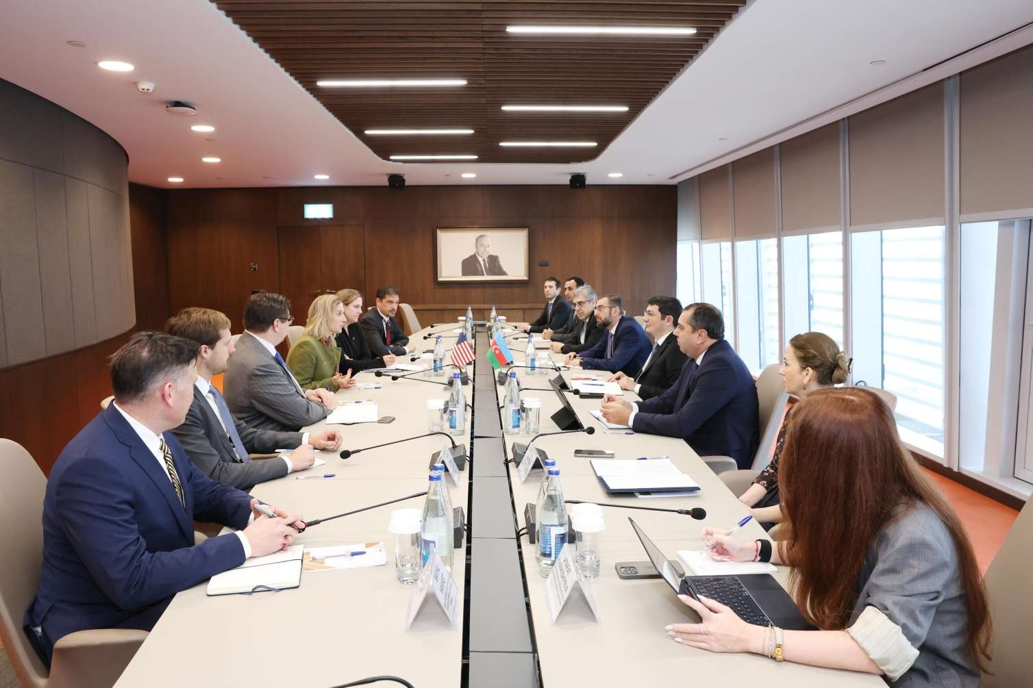 Nazirin birinci müavini ABŞ nümayəndə heyəti ilə görüşüb – FOTO 