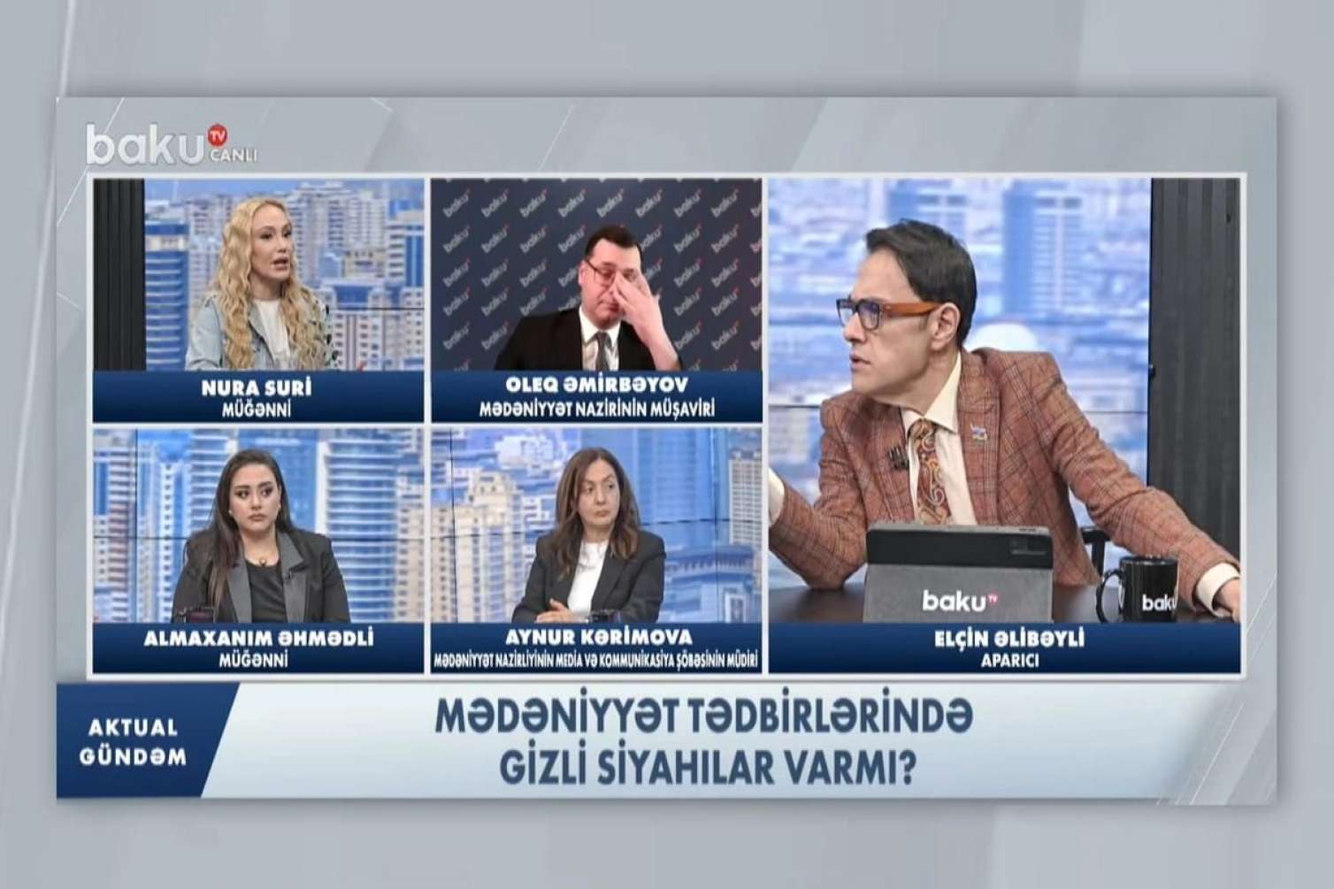 Mədəniyyət Nazirliyinin rəsmisi barədə ŞOK İDDİA: Müəyyən məbləğlər tələb edirdi - VİDEO