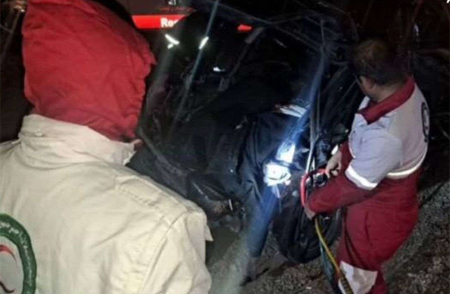 İranda ağır yol qəzası – 2 TIR və 1 minik avtomobili toqquşdu 