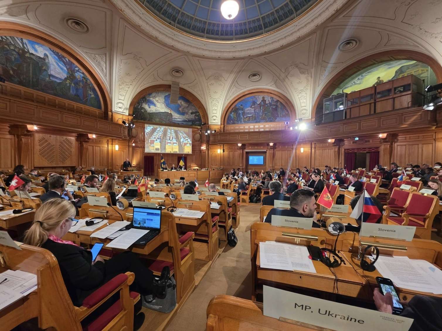 Diaspor sədri Krım Platformasının IV Parlament Sammitində - FOTO 