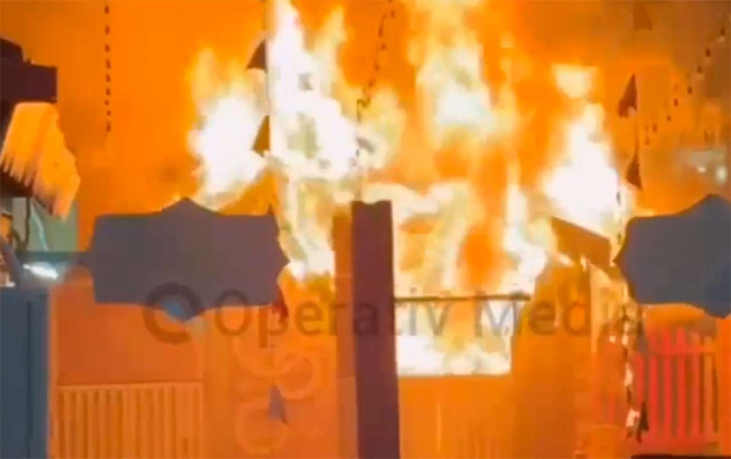 “Soyuq əllər, isti ürək” yarmarkasında YANĞIN - VİDEO 