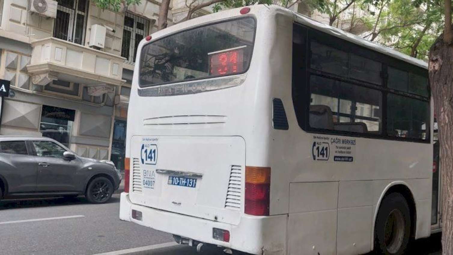 31 nömrəli marşrutda avtobuslar yenilənir 